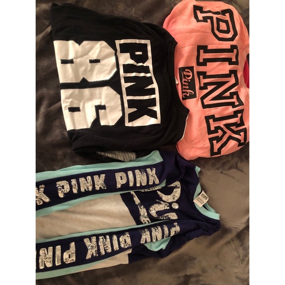 Pink Victoria secret sweater - Picture 2 of 2